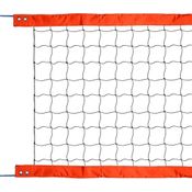 Rede Beach Tennis Oficial 2 Faixas PVC Fio 2.0 PE Laranja Spitter