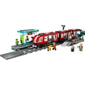 LEGO City - Bonde e estação do centro
