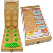 Jogo - Mancala Com Estojo De Madeira Carimbras