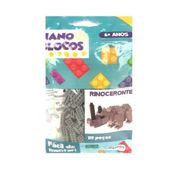 Nano Blocos - Animais Sortidos - Rinoceronte