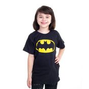 Camiseta Batman Logo Clássico PRETO 10 Piticas