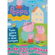 Livrinho Peppa Pig. Livro de Adesivos (Português) Capa comum