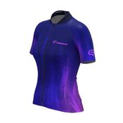 Camisa de ciclismo Groove UltraXC feminino roxo XG