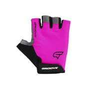 Luva Groove GR1 Short Finger feminino Rosa GG