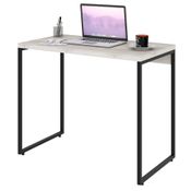 Mesa de Escritório Escrivaninha 90cm Dynamica Industrial C08 Snow - Mpozenato