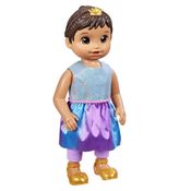 Boneca Baby Alive Princesa Ellie Grow Up Morena - Hasbro