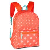 Mochila Juvenil Feminina Laranja - Clio Style