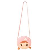 Bolsa Metoo Plush Jimbão Verão Alça Tiracolo Rosa