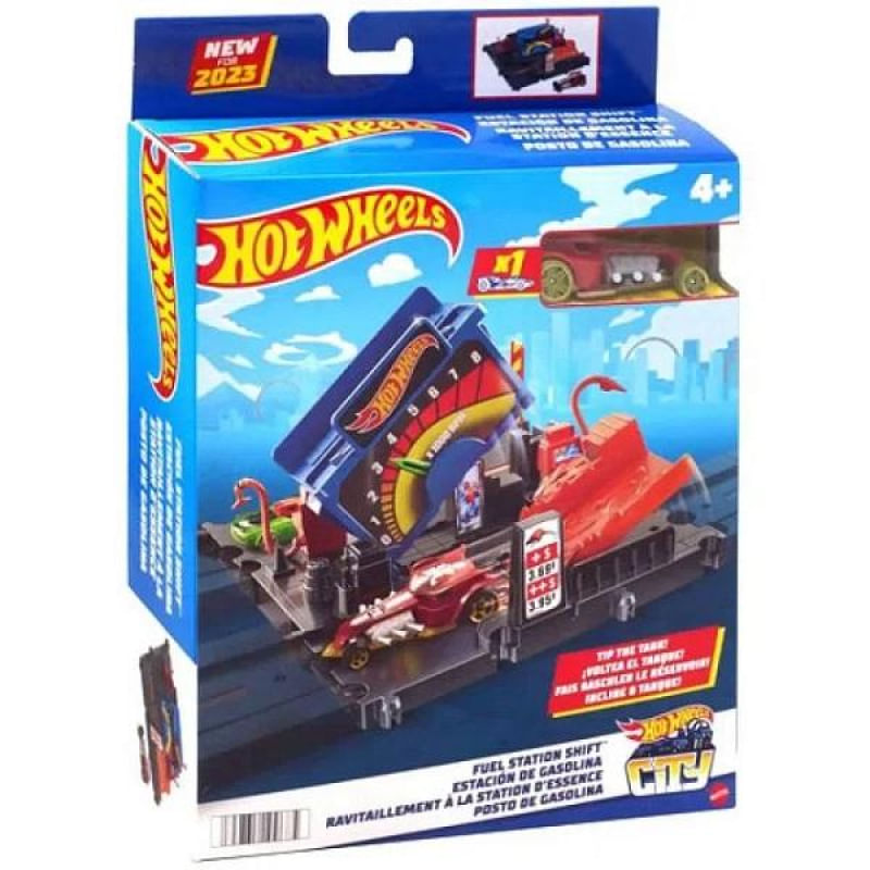 Gas Station Hot Wheels Gorilla Toxico Posto Hot Wheels Ri Happy