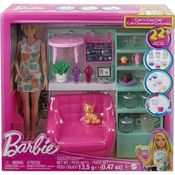 Barbie Fashion Beauty Loja de CHA e Cuidados Pessoais Mattel HKT94
