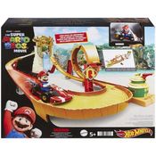 Hot Wheels Pista Personagem Mario KART KONG ISLAND TRACK S Mattel HMK49