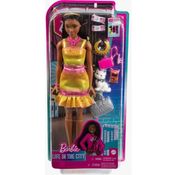 Barbie Family Brooklyn + PET com Acessarios Mattel HGX53