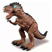 Dinossauro com Som e LUZ Marrom Zoop TOYS ZP00164