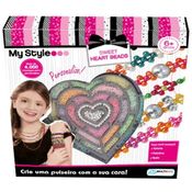 Conjunto Miçangas MY STYLE Sweet Heart Beads Multikids BR1275