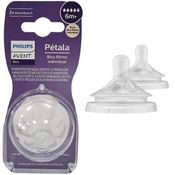 Bico De Mamadeira - 6 Meses+ - Fluxo Para Líquido Espesso - Philips Avent - Pétala 3.0