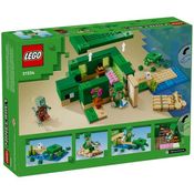 Lego Minecraft a Casa Tartaruga de Praia