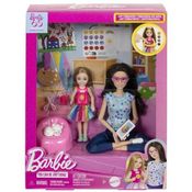 Barbie Profissoes Conjunto Boneca Terapeuta de ARTE Mattel HRG48