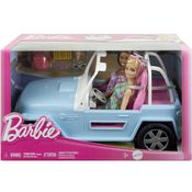 Carro Barbie Estate Colorido com Acessorios e 2 Bonecas Mattel HRG82