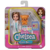 Boneca Barbie Chelsea Profissoes Medica Mattel GTN86