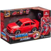 Veículo Transformável com Acessórios - Megaformers Guardian - Corrida - Multikids - Vermelho