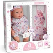 Boneca Bebezinho Real Roupa Dino Roma 5680