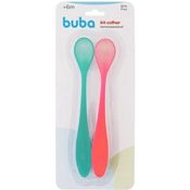 Kit 2 Colheres Termossensivel Muda COR Bebe Buba 13789