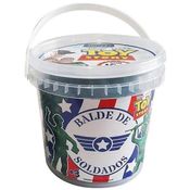 Balde de Soldadinhos Plásticos - Verde - Toy Story - Toyng