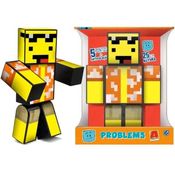 Boneco MEL Problems 25CM Minecraft ALGAZARRA