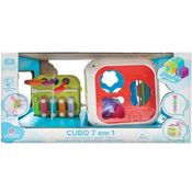 Brinquedo Educativo para Bebe Cubo 7 em 1 BABY Polibrinq