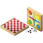 Jogo Dama e Ludo Brincadeira de Criança 7548