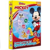 QUEBRA-CABEÇA Montando o Alfabeto de a a Z Mickey Toyster 8019