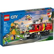 Lego City Caminhão Comando dos Bombeiros 60374 com 502pcs