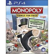 jogo Monopoly Family Fun Pack PS4 americano lacrado