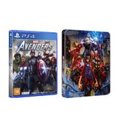 jogo Marvel's Avengers + Steelbook - PS4