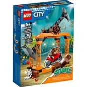 Lego City Desafio Acrobacias Com Ataque Tubarao 60342 122pcs