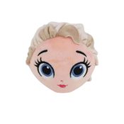 Pelúcia Toyng Cabeça Squish Princesa Elsa Frozen Disney