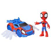 Veiculo e Figura de Ação - Marvel - Homem-Aranha - Amazing Friends - F7454 - Hasbro