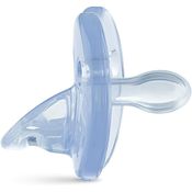 Chupeta Soft Calming 100% Silicone Simétrico Tam.2 Azul - Lillo