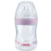 Mamadeira Com Controle Temperatura Smart Flow 150ml Rosa NUK