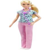 Boneca Barbie Profissões - Enfermeira Gtw39