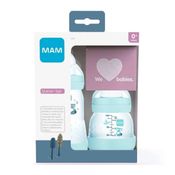 Kit 2 Mamadeiras Easy Start Set 130/260ml Azul - MAM