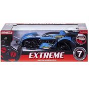 Carrinho Controle Remoto EXTREME 7 Funçoes AZUL Candide 6433