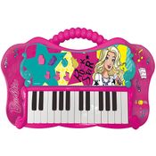 Teclado Fabuloso Barbie com Função Mp3 - Fun