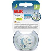 Chupeta de Silicone S3 18M+ Space GLOW Neutral NUK