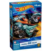 Quebra-Cabeça 60 Peças - Hot Wheels - Grow