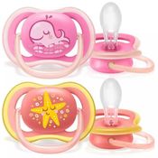 Chupeta ULTRA AIR 6-18M BALEIA/ESTRELA Philips AVENT SCF085/04 2 Unidades