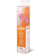 Fone de Ouvido INTRA Auricular OEX FN100 Rosa