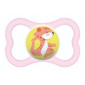 Chupeta Air Bico de Silicone SkinSoft 18M+ Rosa - MAM