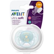 Chupeta ULTRA SOFT 06-18 Meses Little Philips AVENT SCF528/01