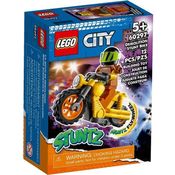 Lego CITY Moto de Acrobacias Demolidoras 60297